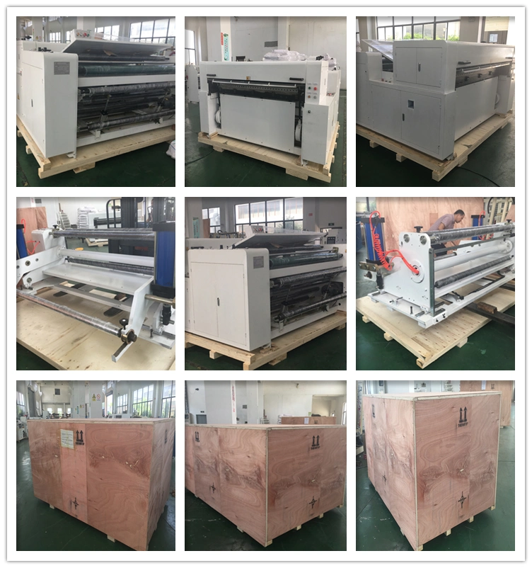 Double Layer 1100mm Hamburg Wrapping Paper Sheeting Machine