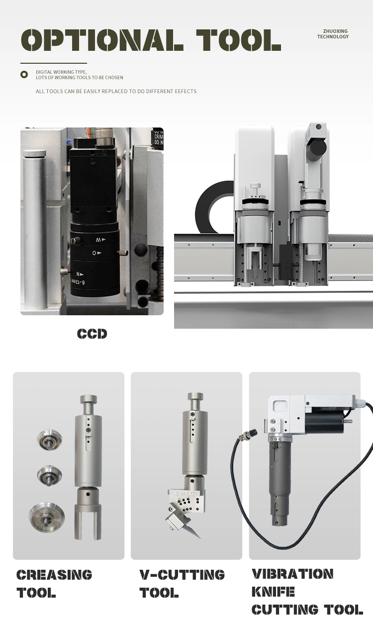 Intelligent Flatbed Automatic CNC Digital Box Sample Making Machine Cardboard Corrugated Paper Rigid Grey Board Cutting Die Free Cutter Plotter Carton Maker