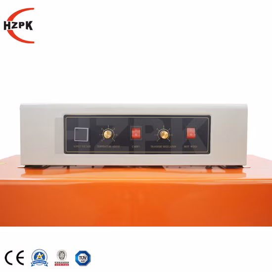 Hzpk BS-260 Máquina de sellado de etiquetas retráctiles para la fabricación de películas de PVC con envoltura de botellas de PET